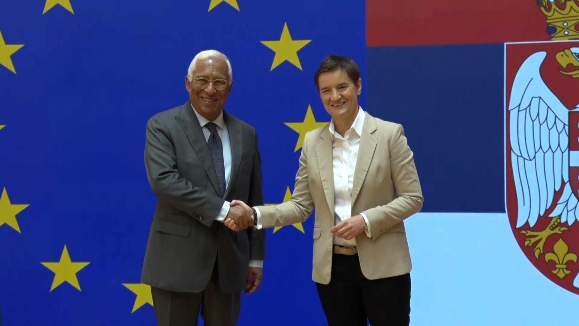 Beograd, predsednica Narodne skupstine Srbije Ana Brnabic sastala se sa predsednikom Evropskog saveta Antonijom Kostom, pokrivanje Beograd, predsednica Narodne skupstine Srbije Ana Brnabic sastala se sa predsednikom Evropskog saveta Antonijom Kostom, pokrivanje